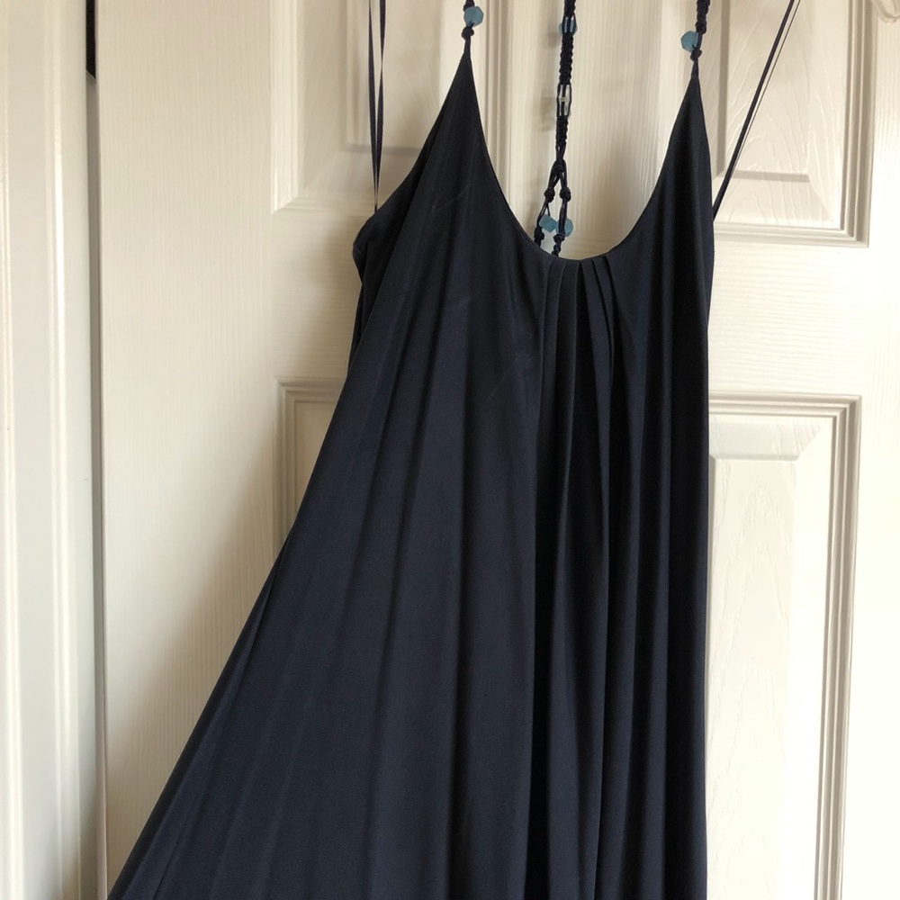 🌟SOLD🌟 Ralph Lauren Blue Label Silk Navy Dress